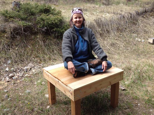 Building Outdoor Meditation Platform