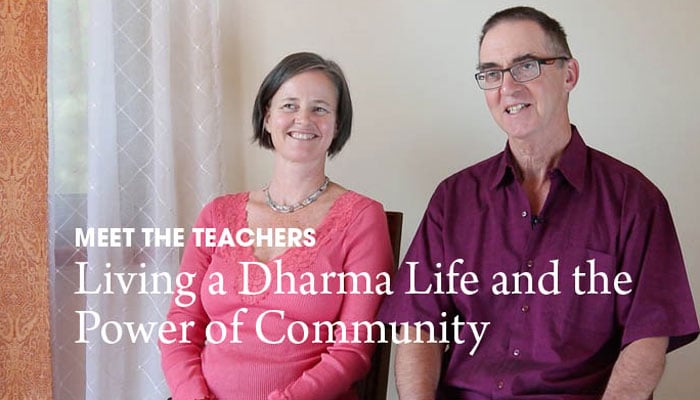 Video: Living a Dharma Life and the Power of Community