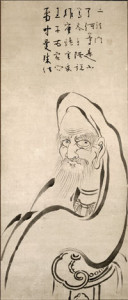 Image: Vimalakirti, by Hakuin Ekaku, ink on paper, 127 x 69.3 cm. Minneapolis Museum of Art