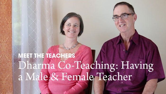 Video: Dharma Co-Teaching – Having a Male & Female Teacher