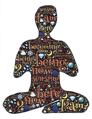 Meditator Cutout