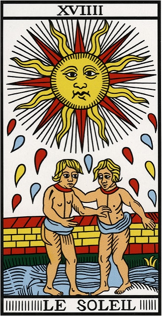 The Sun Card Tarot Western Mysteries