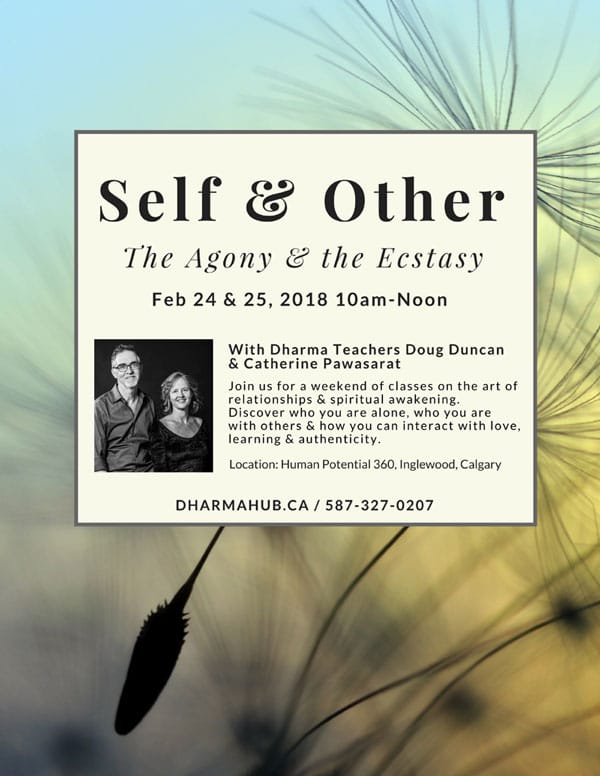 Self & Other Conscious Relationship Workshop Calgary