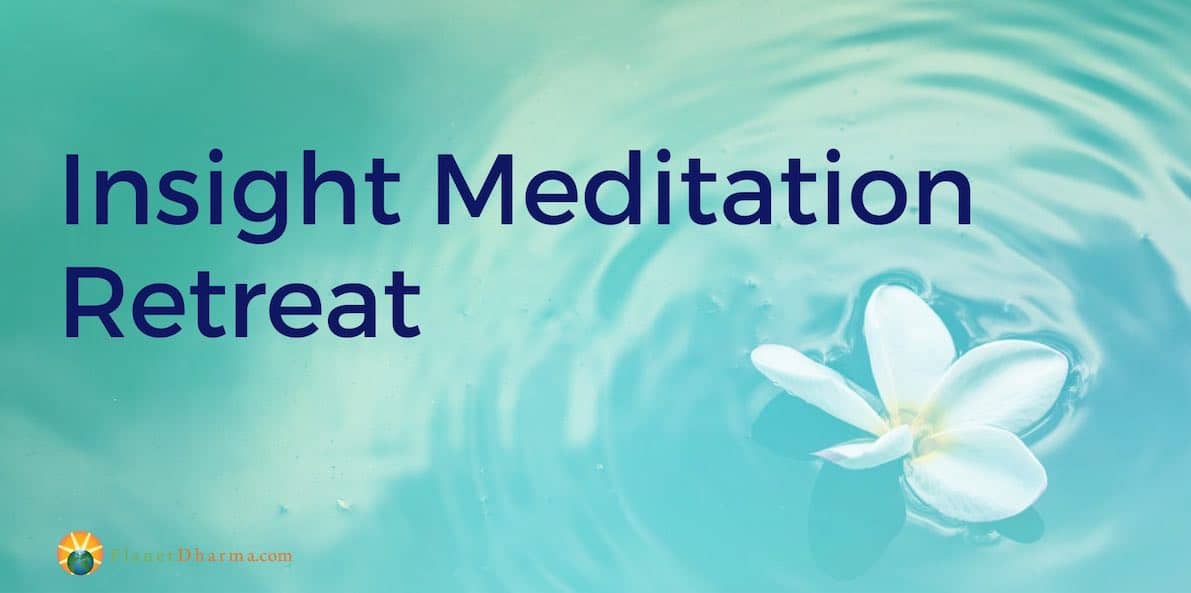 Insight meditation retreat in BC