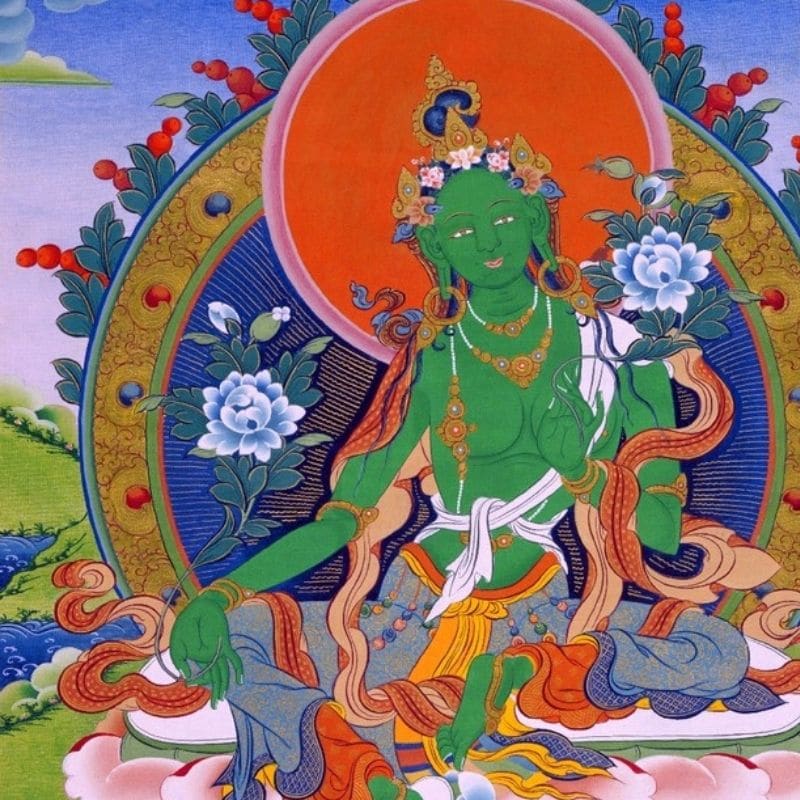 green tara crop
