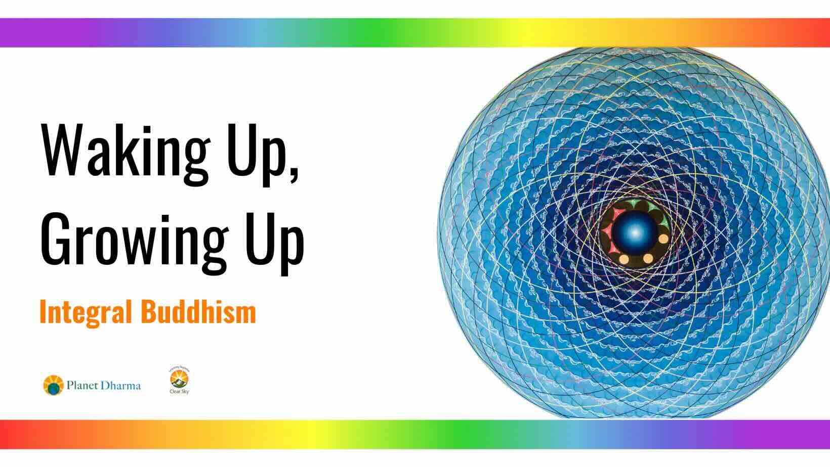 integral buddhism waking up, growing up